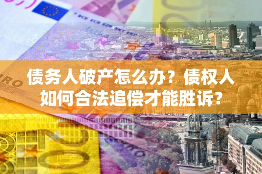 济南债务人破产怎么办？债权人如何合法追偿才能胜诉？