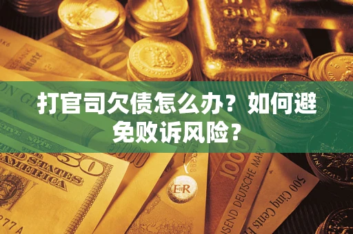 济南打官司欠债怎么办？如何避免败诉风险？