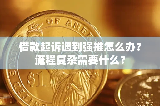 济南借款起诉遇到强推怎么办？流程复杂需要什么？