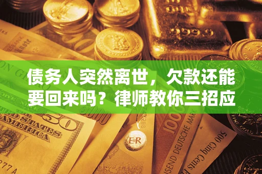 济南债务人突然离世，欠款还能要回来吗？律师教你三招应对