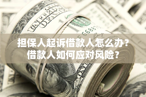 济南担保人起诉借款人怎么办？借款人如何应对风险？